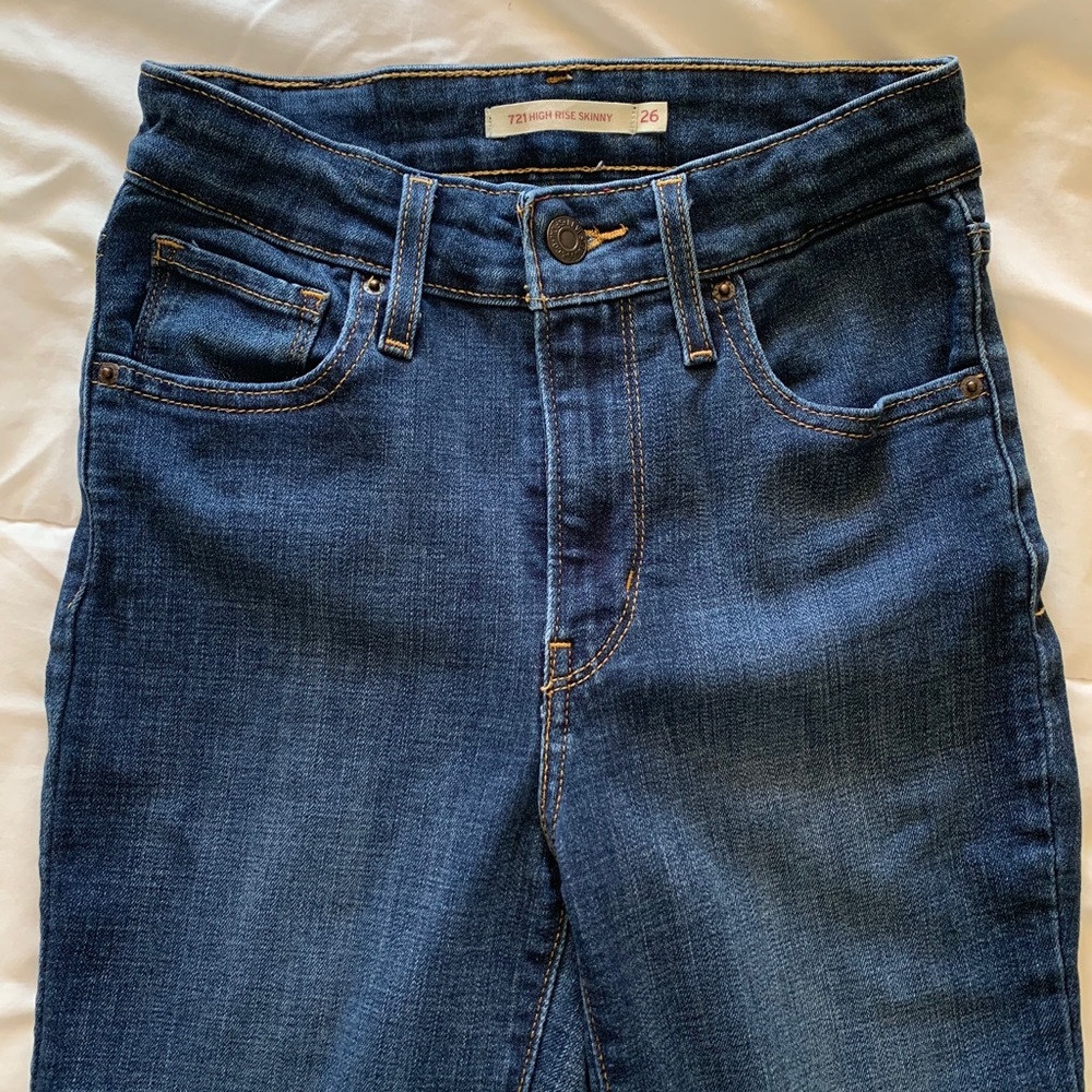 Levi’s High Rise Skinny Jeans